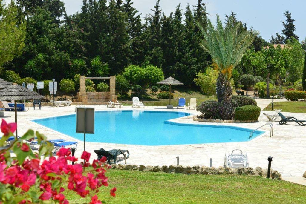 Limnaria Villas Sunny Garden Apartment Paphos ภายนอก รูปภาพ
